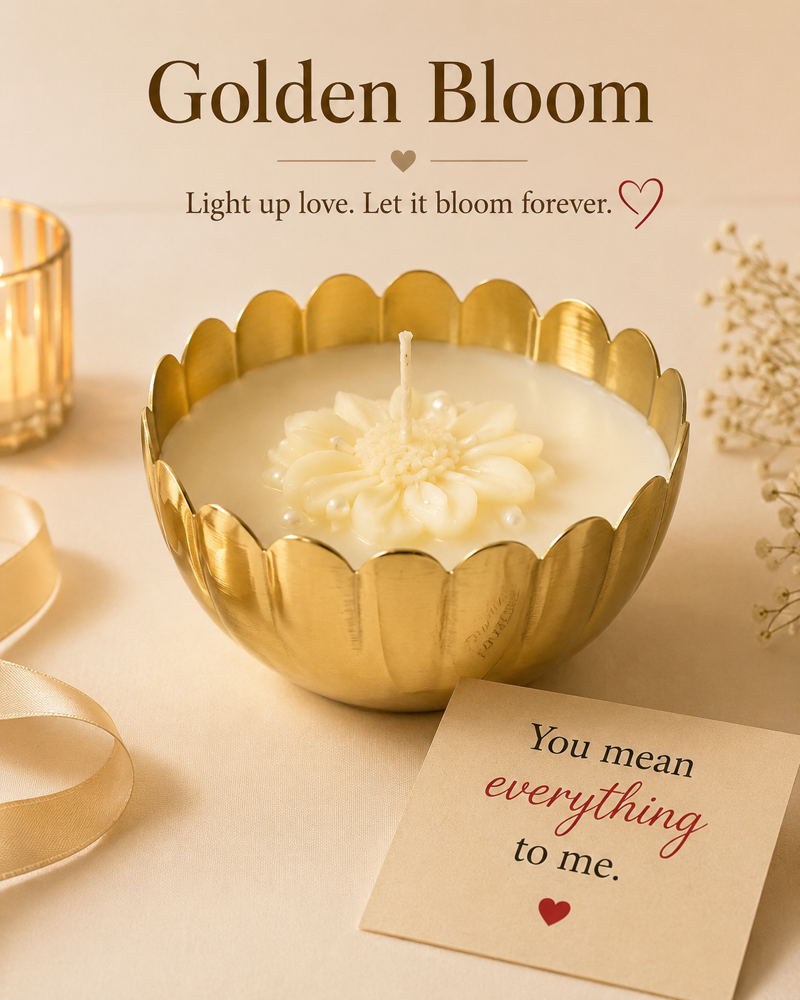 Golden Bloom of Love